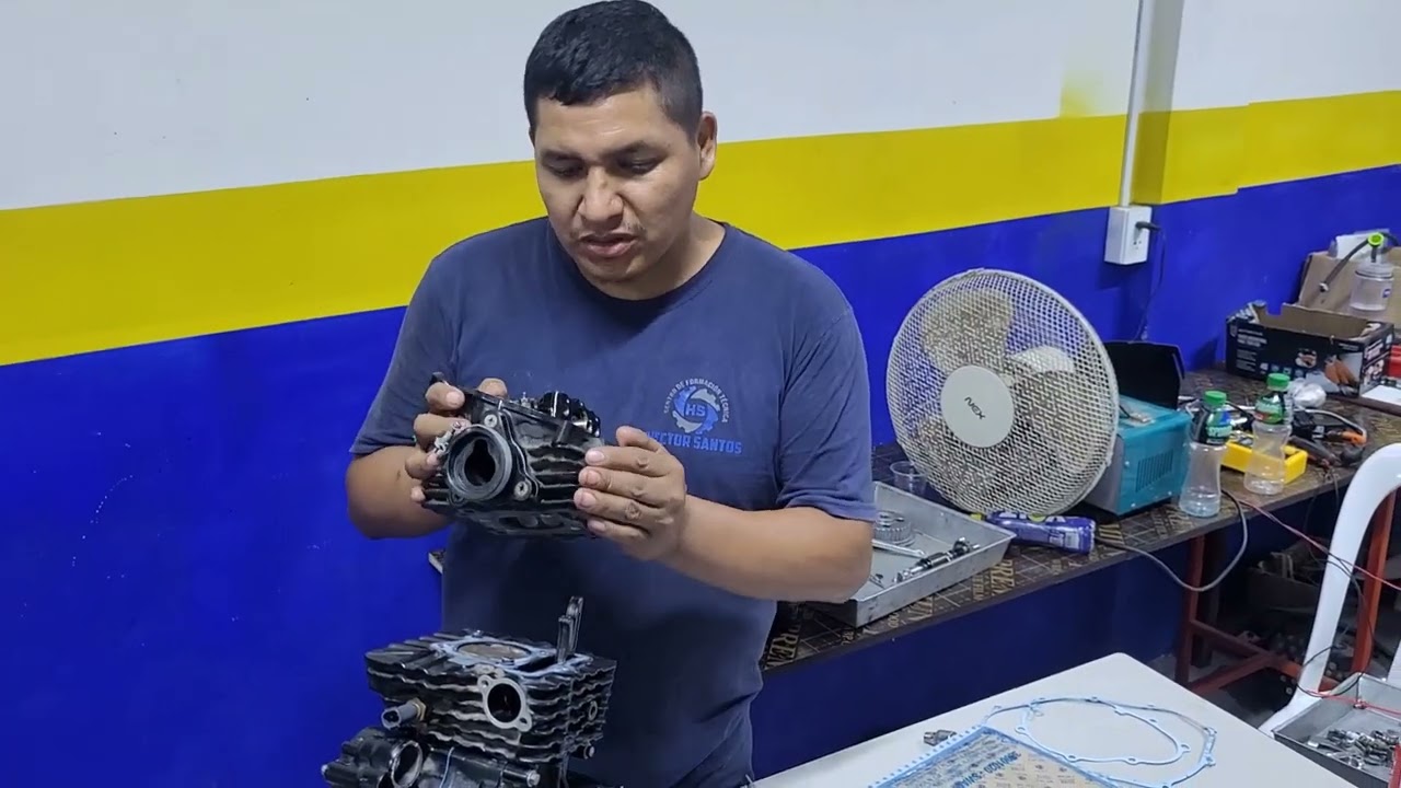 Armado del cilindro y culata pulsar NS-160cc Fi