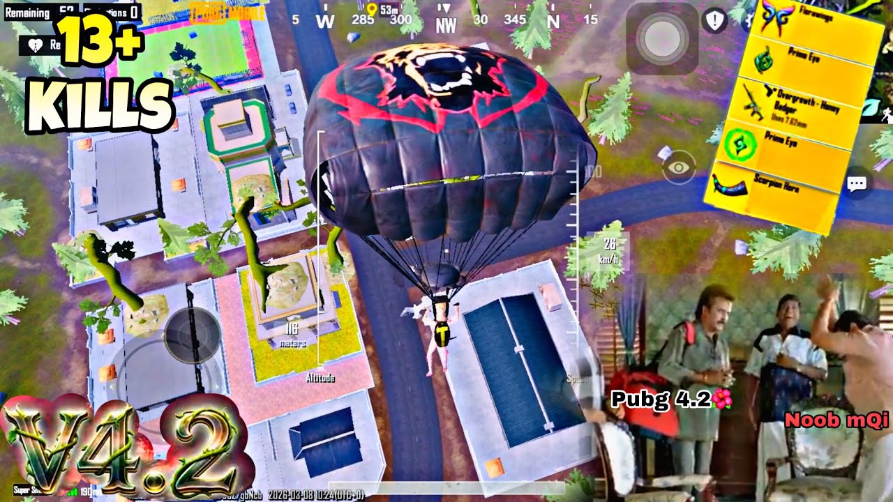 4.2 Last Raid 🌺🔥🍗 | #PrimewoodGenesis | #Mg3 x #Dp28 | Pubgm | Noob mQi