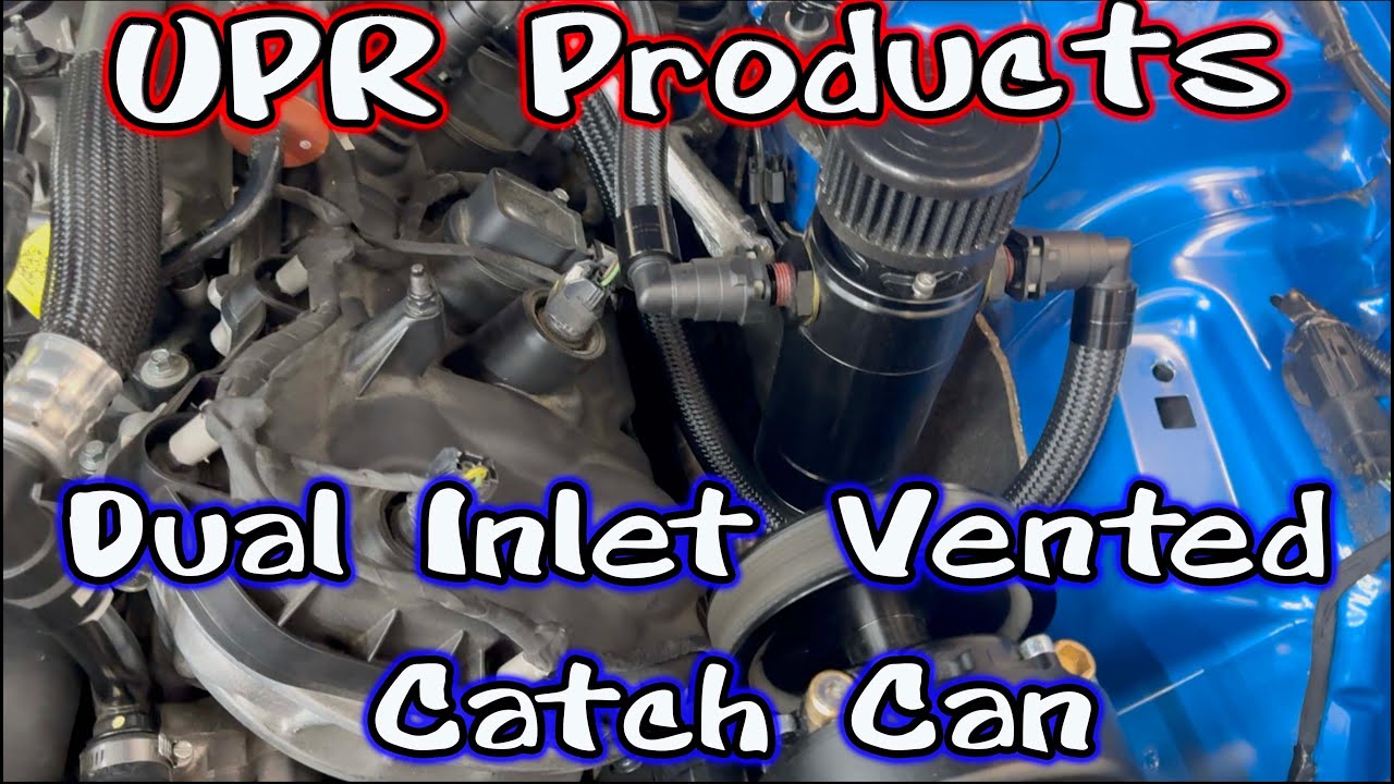 ESS Supercharged S550 UPR Dual Inlet Vented Catch Can