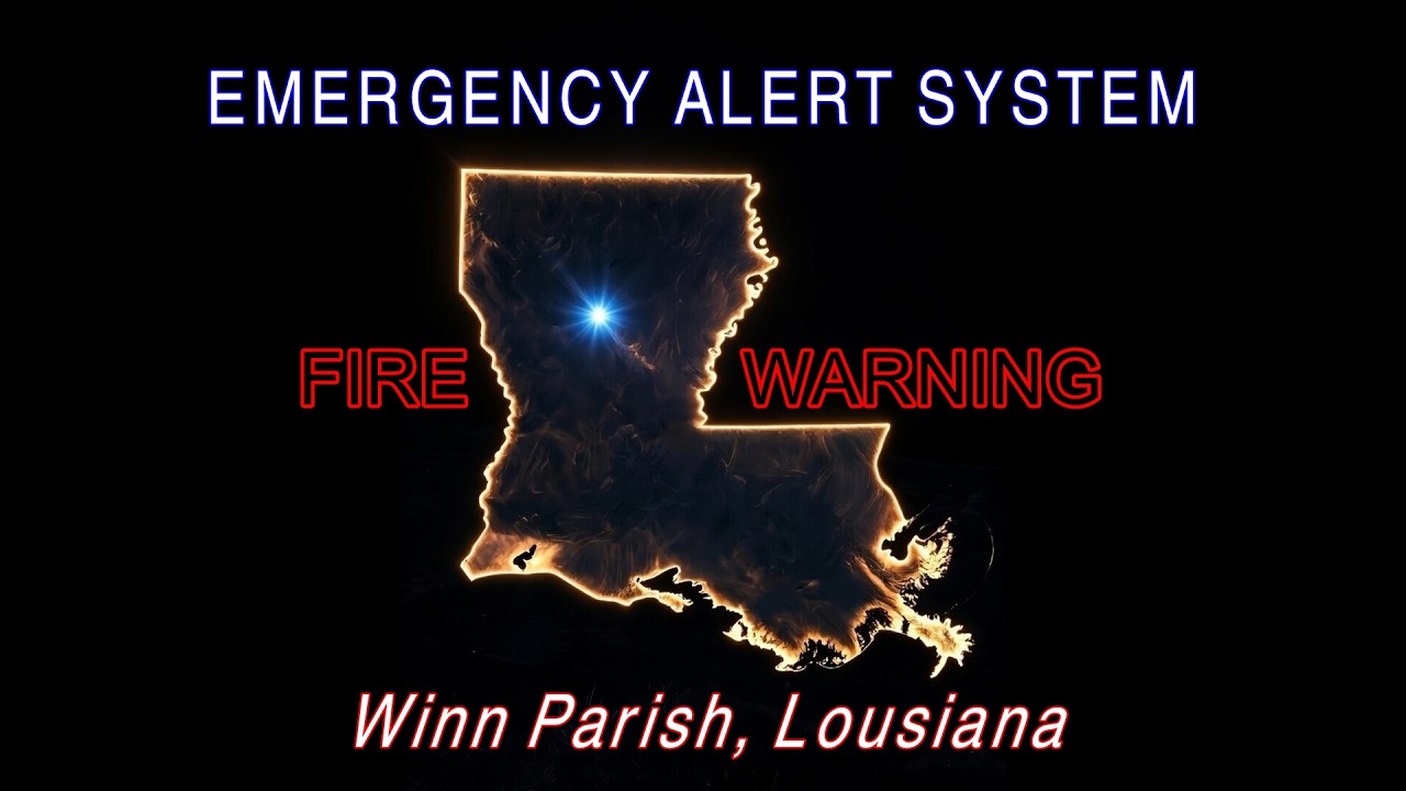 Fire Warning EAS for Winn Parish, LA (March 18th)