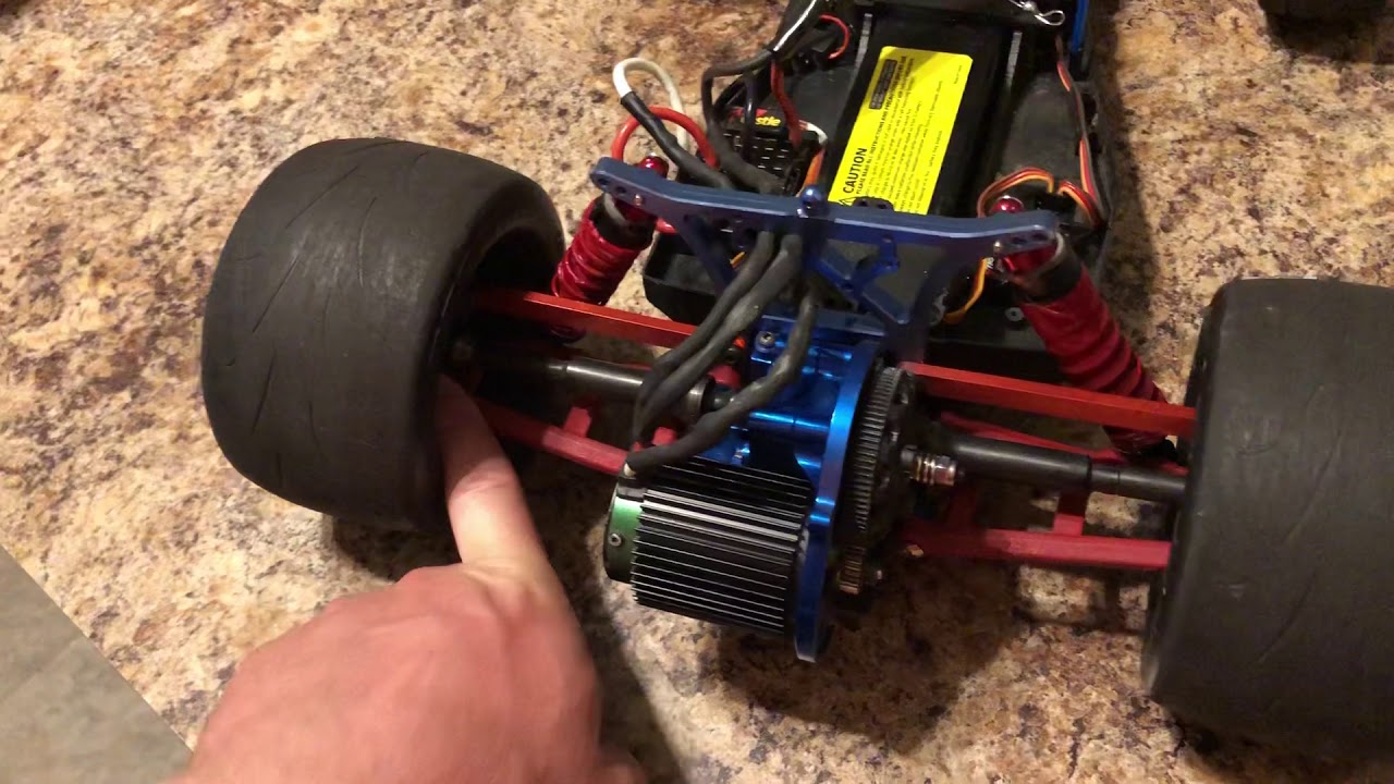 Traxxas rustler castle creations 3800kv drag setup
