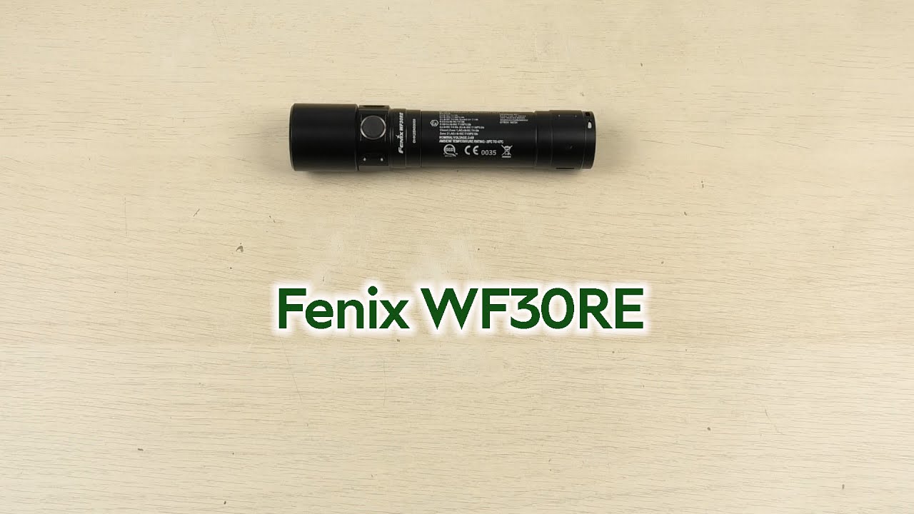 Розпаковка Fenix WF30RE