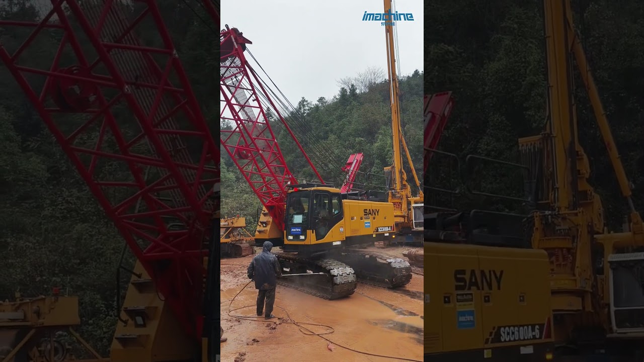 Satisfying Cleaning of a 75 Ton Used Crawler Crane