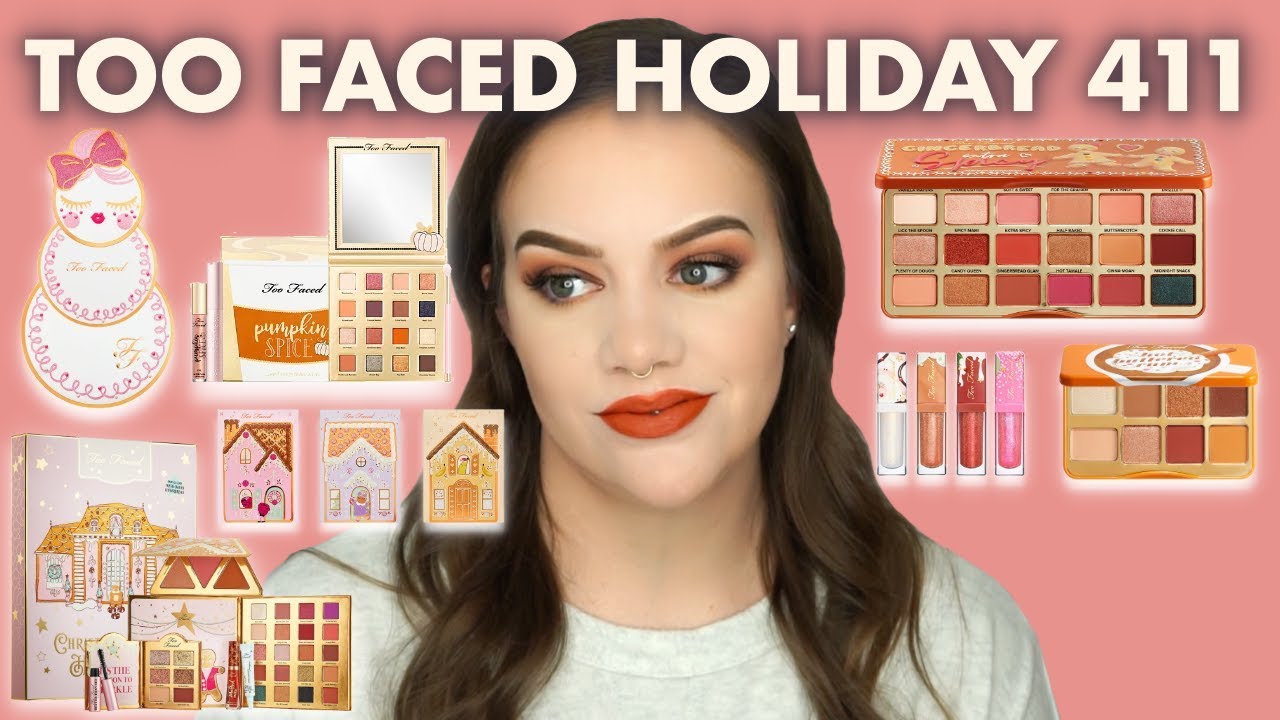TOO FACED HOLIDAY 2019 | TRY ON & FIRST IMPRESSIONS