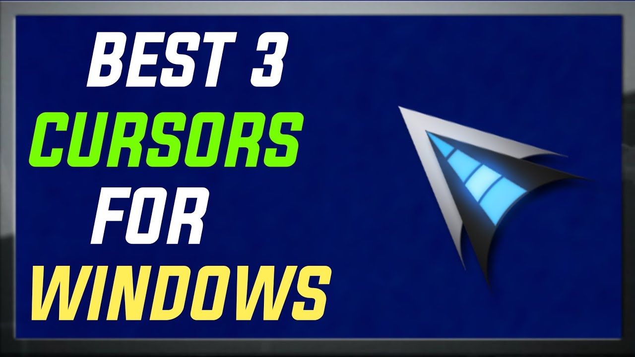 ЛУЧШИЕ 3 КУРСОРА для Windows 10, 11, 8, 7