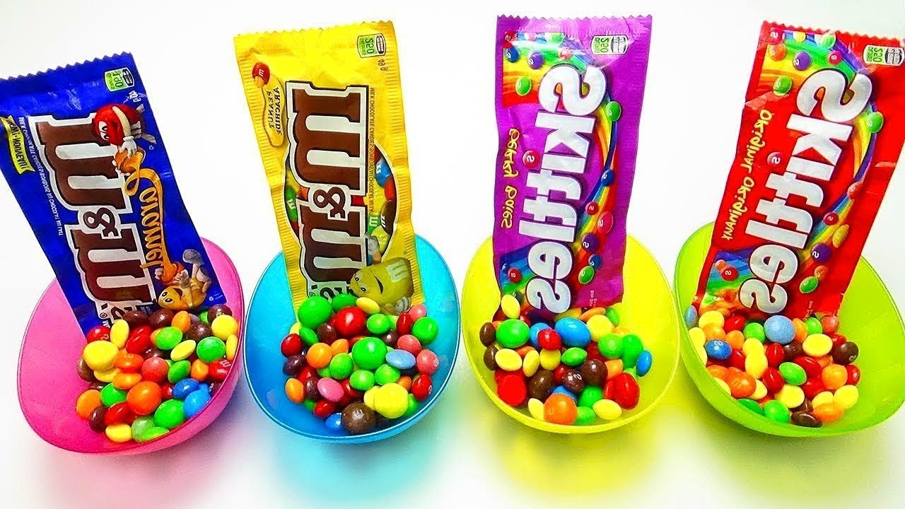 Full of Sweets M&M and SKITTLES Fun Candy collection