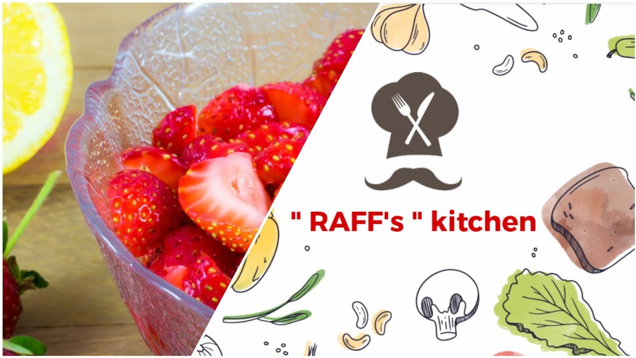 Sciroppo di fragole - Strawberry dessert