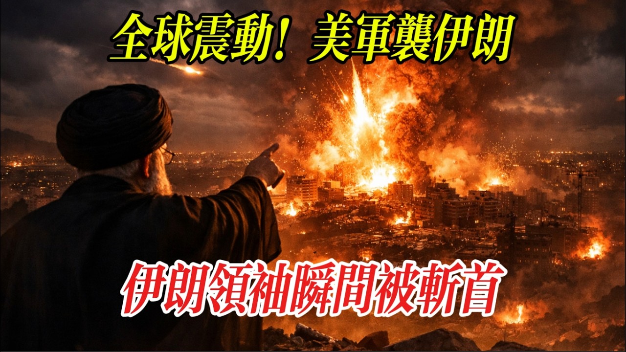 全球震動！2026美軍以軍突襲伊朗，最高領袖當場被斬首