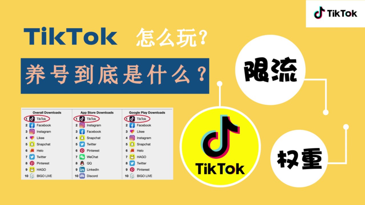 TIKTOK (已发布音质修复加强版，请移步观看以获得更好体验) 我的视频为什么没有播放量？到底什么是养号？怎么养？