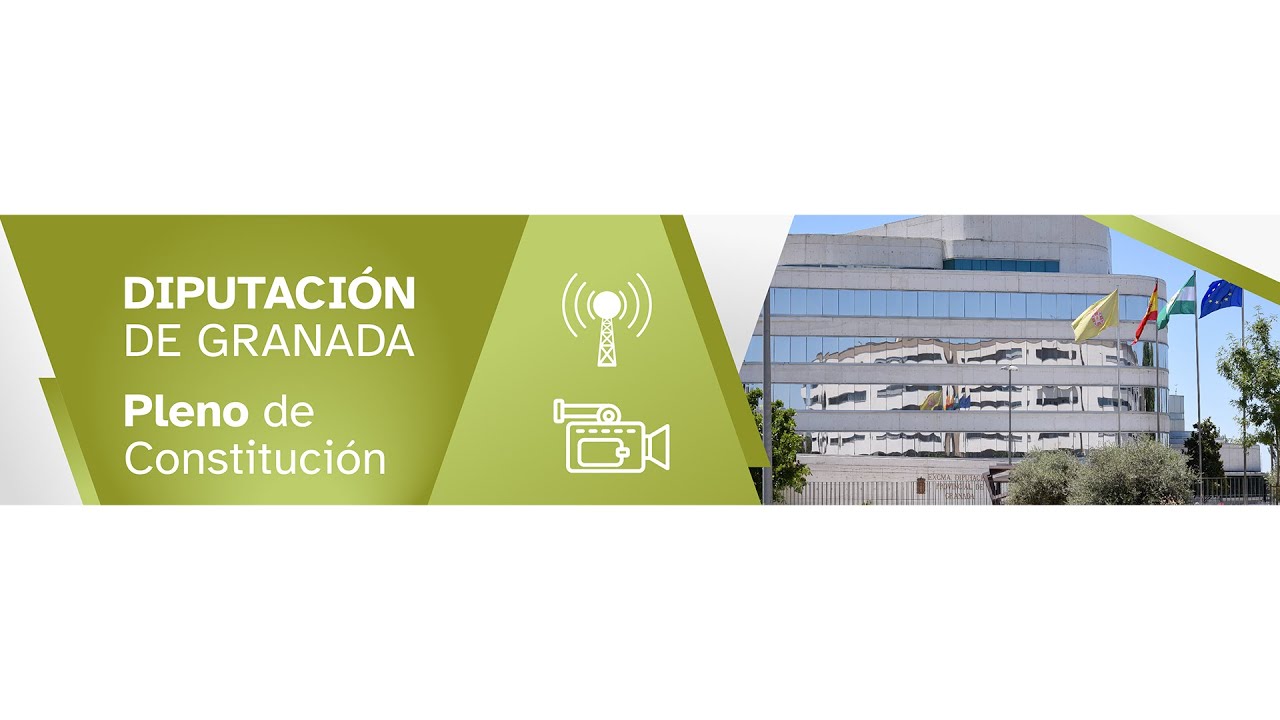Pleno de Constitución de la Diputación Provincial de Granada