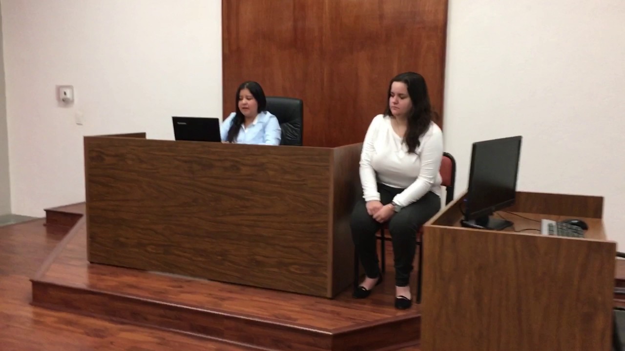 Audiencia de desahogo de pruebas (testimonial)