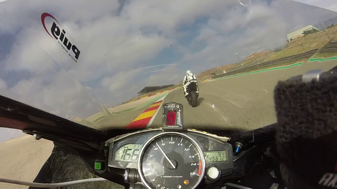 Yamaha R1 M vs yamaha R1 Circuito Motorlad alcañiz
