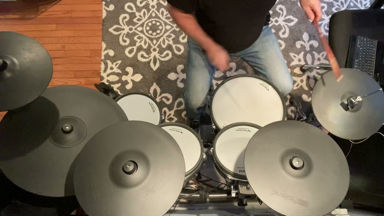 Michael Jackson Smooth Criminal drum cover #michaeljackson #rolanddrums