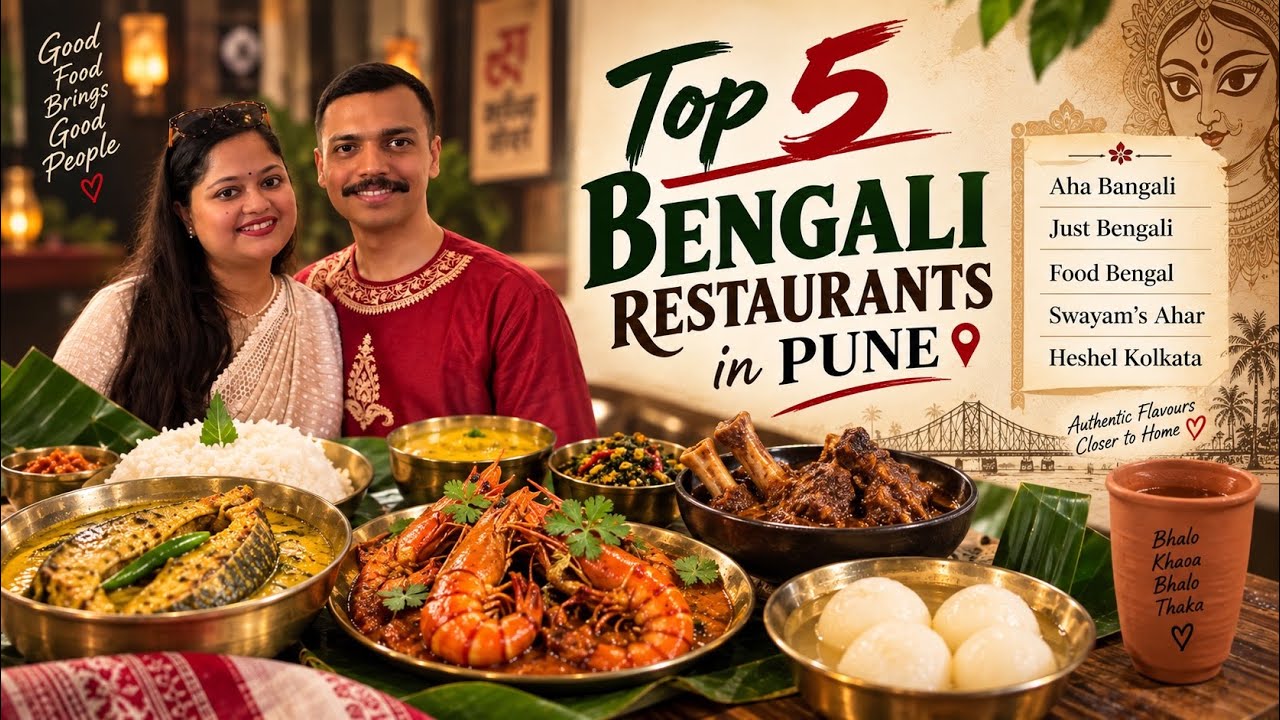 Top 5 Bengali Restaurant in Pune #bengali #durgapuja #top5