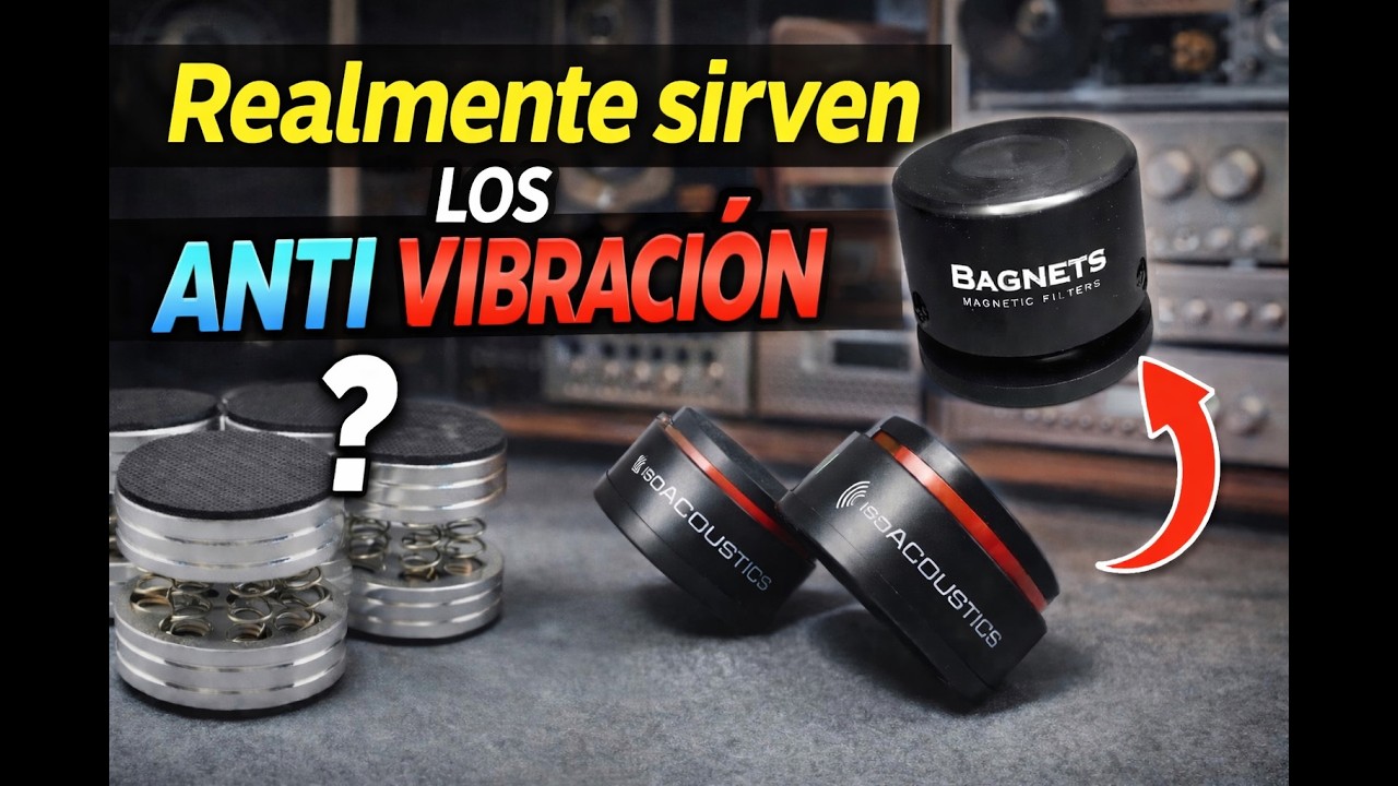 REALMENTE FUNCIONAN LOS ANTIVIBRACION EN LOS EQUIPOS DE AUDIO?