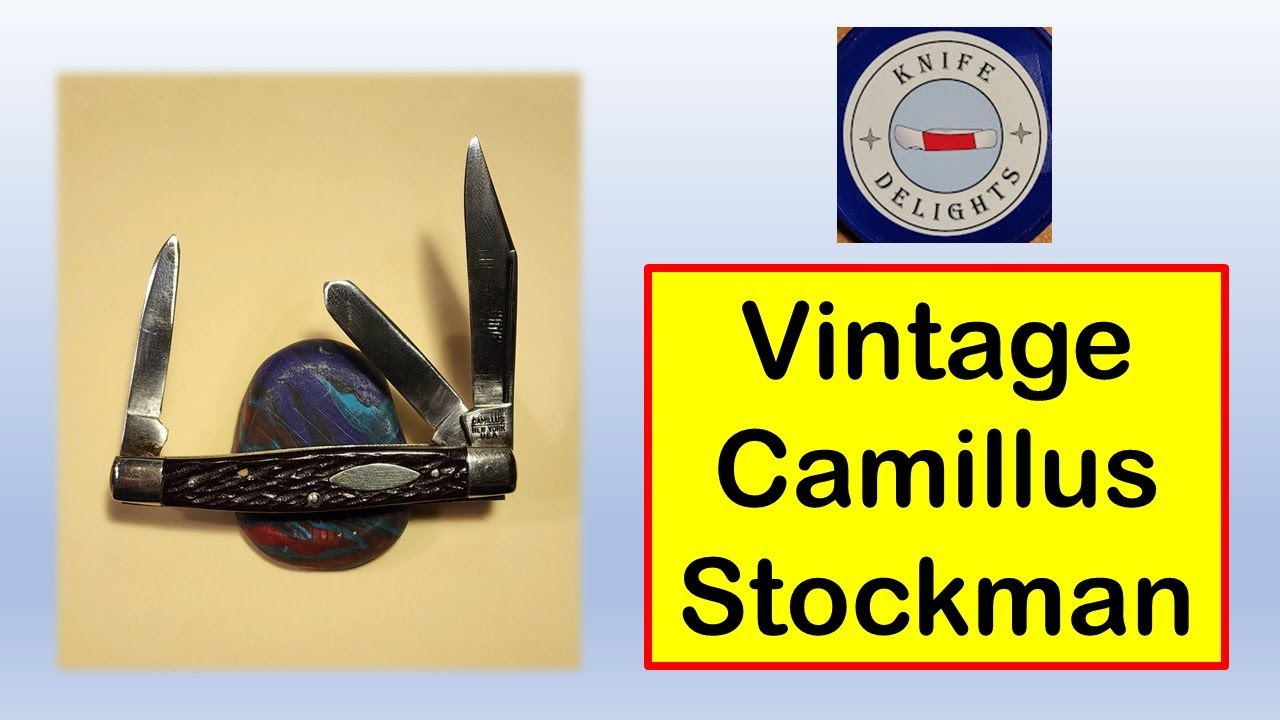 Vintage Camillus 82 Stockman @terrysknivesandmanstuff