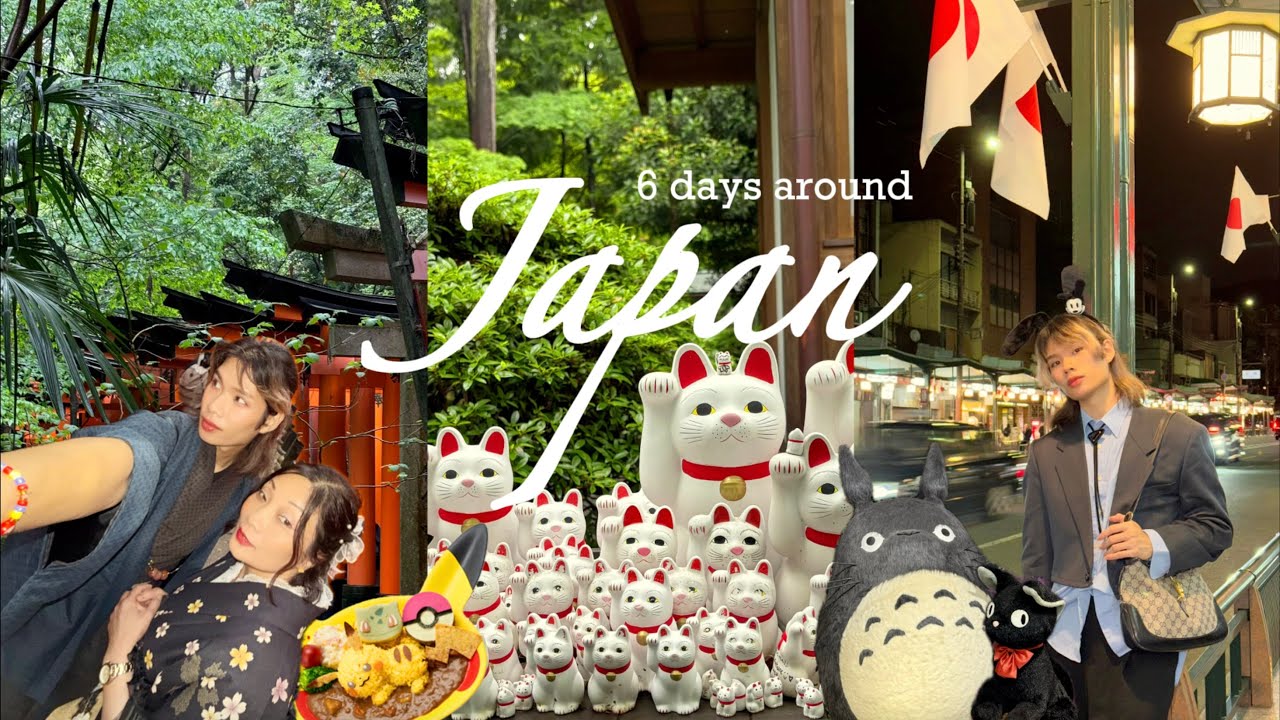 Japan Diaries 🍡: Explore Kyoto Osaka & Tokyo˖°౨ৎ