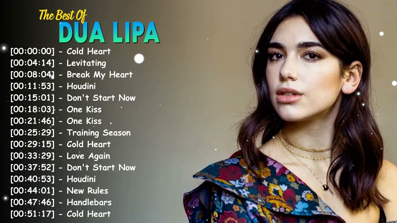 Dua Lipa Iconic Hits 2026 &ndash; Modern Pop Queen