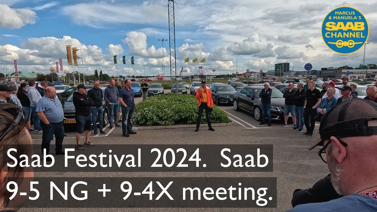 Zaar´s Saab 9-5 NG 9-4X Photoshoot/Meeting in Trollhättan. 4TH TIME 2024!