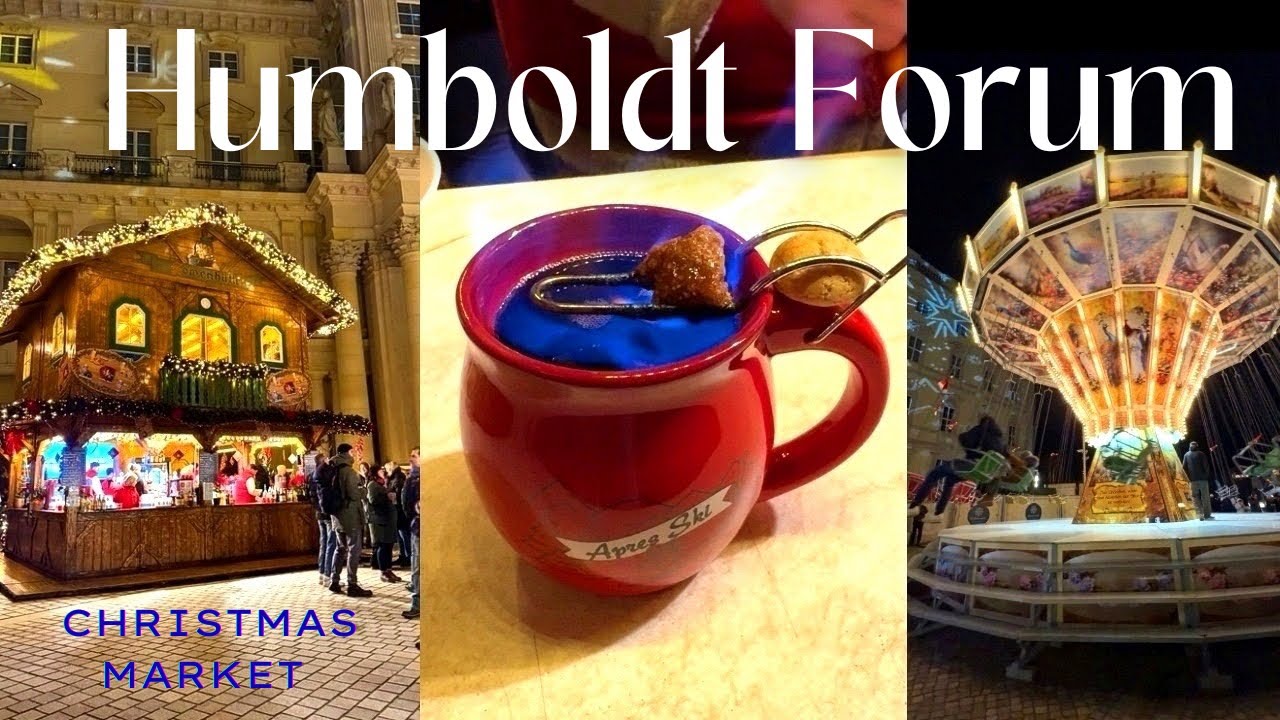 Рождественская ярмарка в Гумбольдт-Форуме, Берлин, 2025 🎄 Прогулка по зимней сказке | Глинтвейн и...
