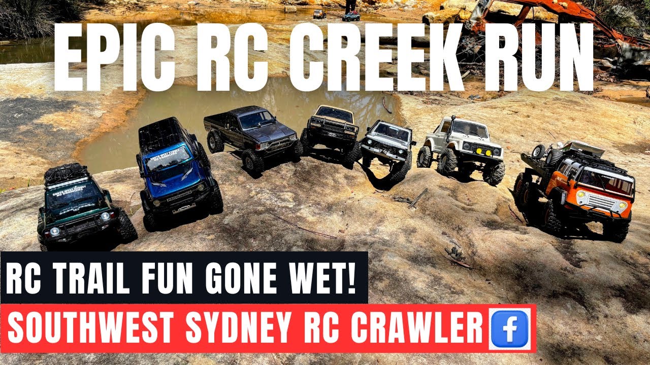 Epic RC Creek Run Adventure | Southwest Sydney RC Crawlers