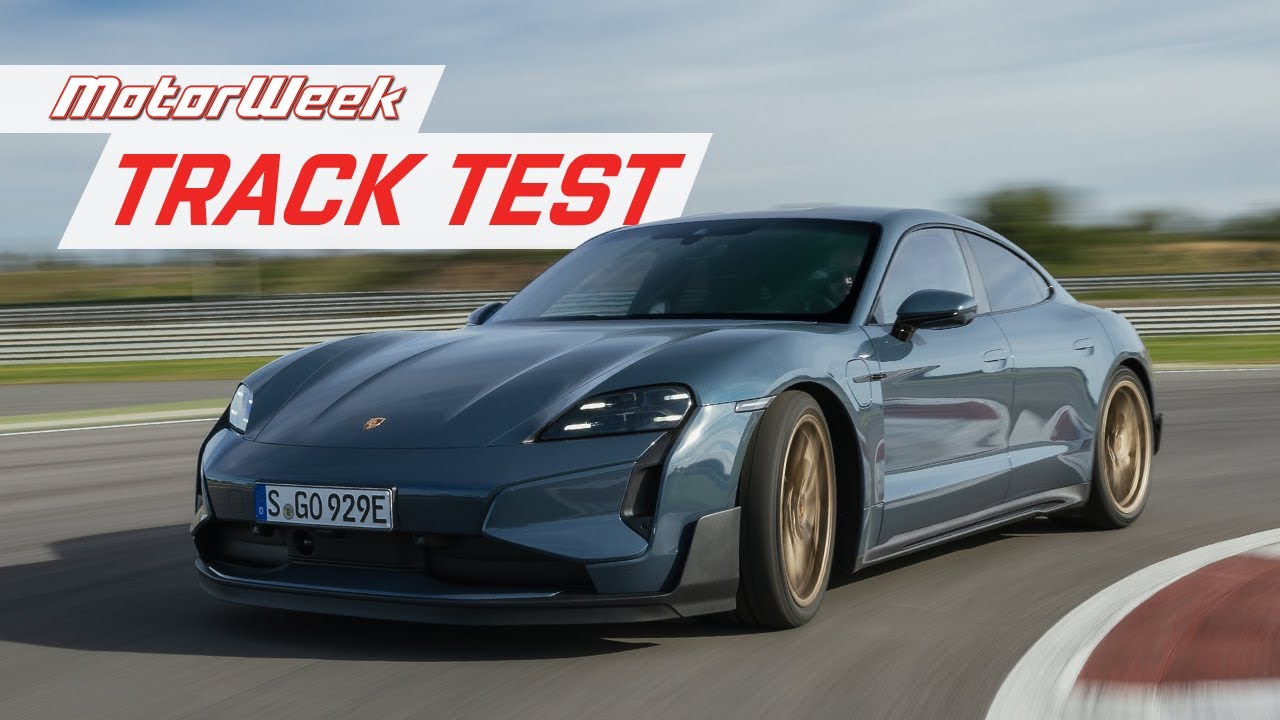 2025 Porsche Taycan Turbo GT | MotorWeek Track Test