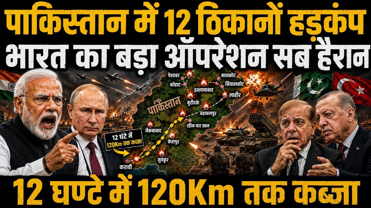 Breaking News | Did India Strike 12 Terror Camps in a Massive Secret Operation Across the Border?