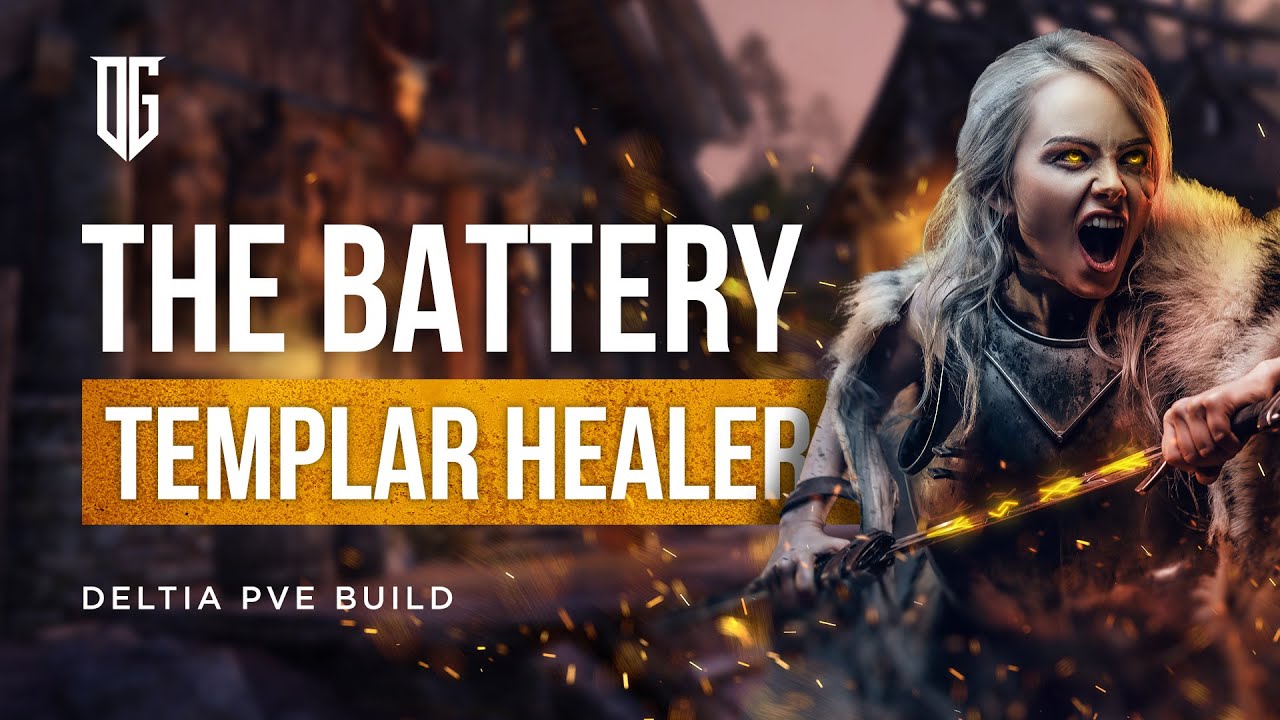 The Battery Templar PvE Healer Build for the Elder Scrolls Online