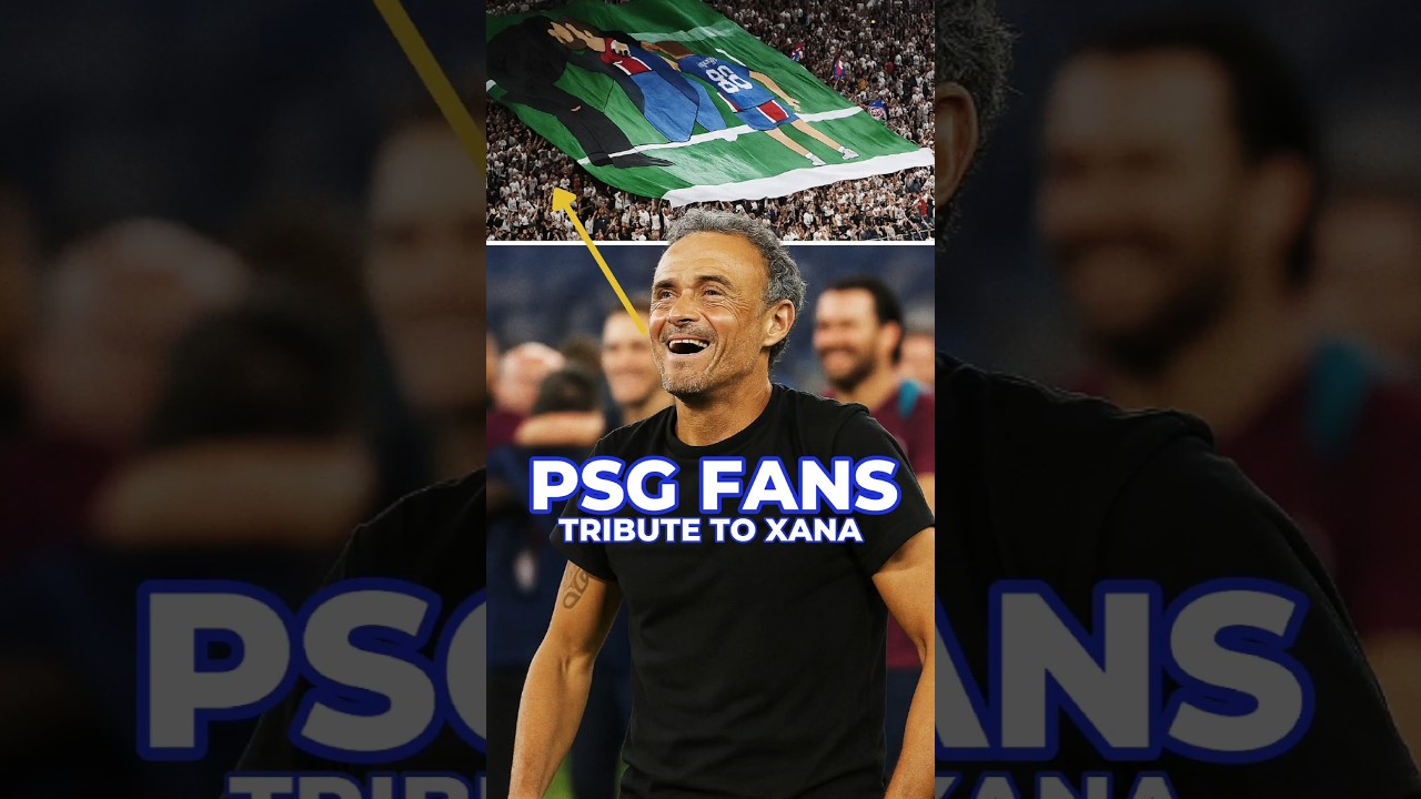 Luis Enrique Breaks Down After Psg Fans Honor His Dead Daughter Xana😭 