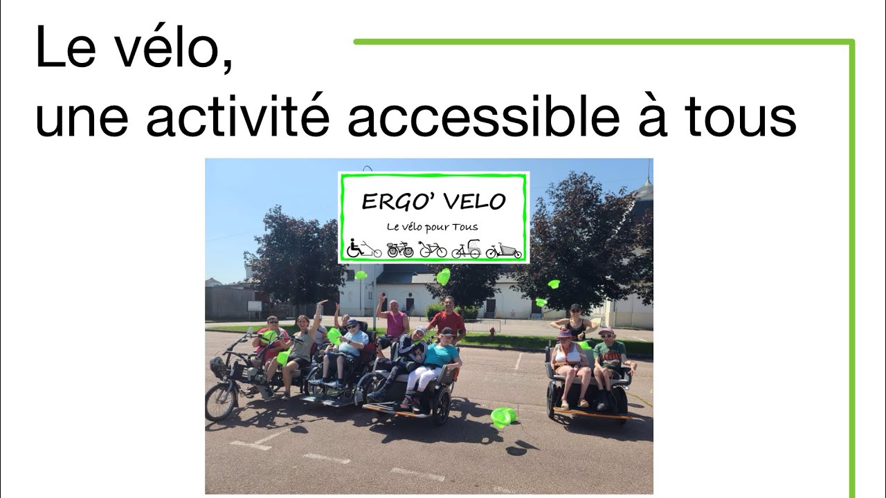Présentation de nos vélos adaptés Ergo'Vélo