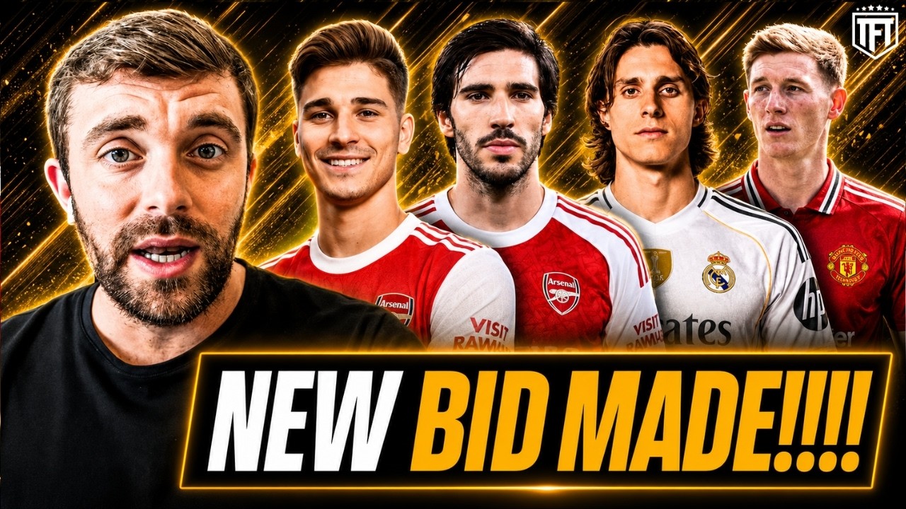 150m Alvarez BID! Arsenal to RESPOND🚨Tonali to Arsenal ADVANCING✅ Man United HIJACK Anderson DEAL🚨