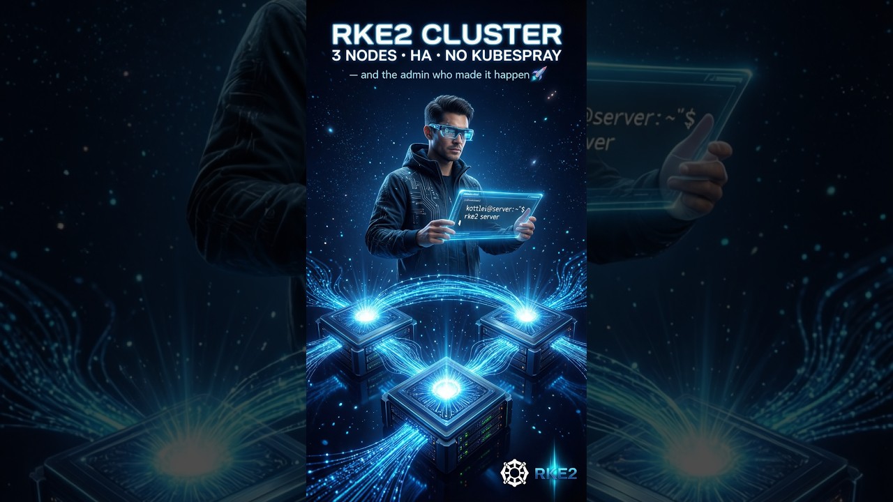 Без Rancher, но с умом: RKE2 HA-кластер своими руками