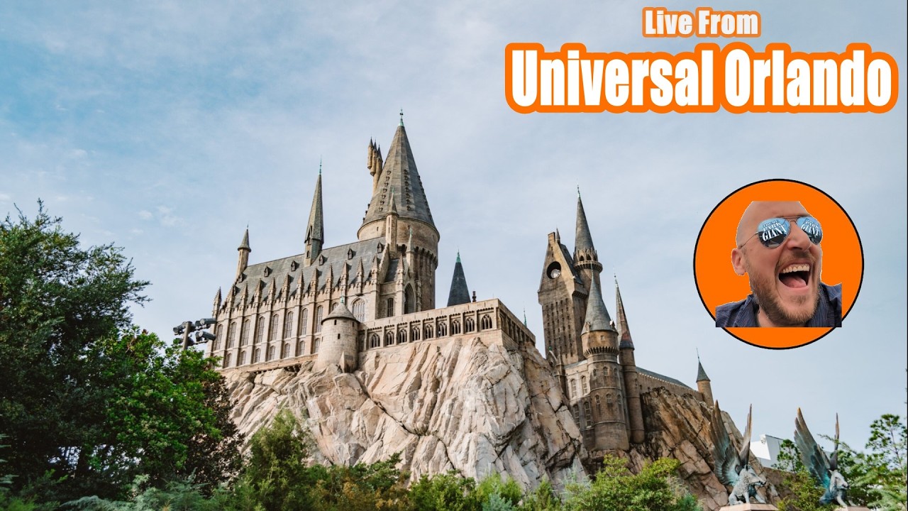 🔴 LIVE: Universal Orlando – Harry Potter World, Hogwarts & Islands of Adventure Tour!