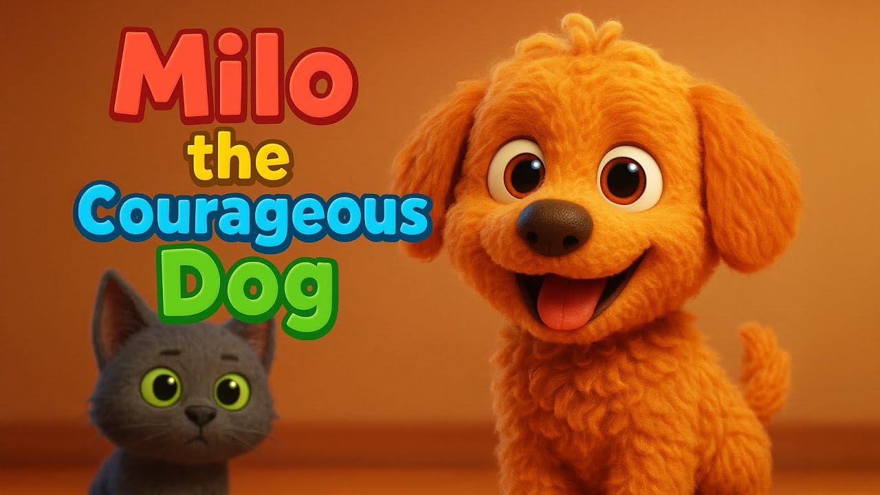 Let's Learn Courage &mdash; Milo the Courageous Dog &mdash; A Children's Story