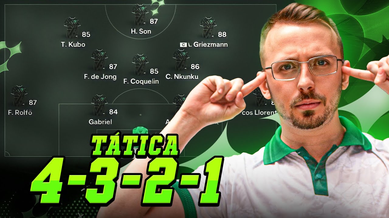 *META* 4-3-2-1 TÁTICA PERSONALIZADA + INSTRUÇÕES | EAFC 24