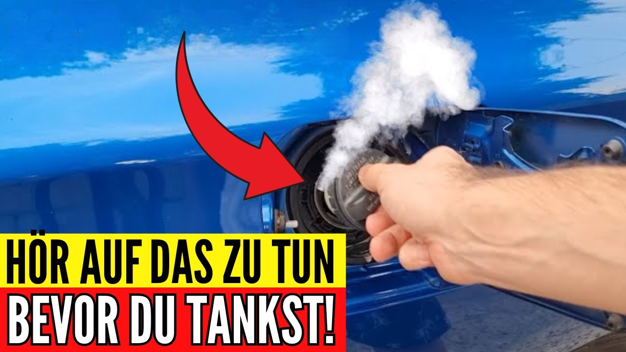 Der schlimmste Fehler, den 95 % aller Autofahrer vor dem Tanken begehen!