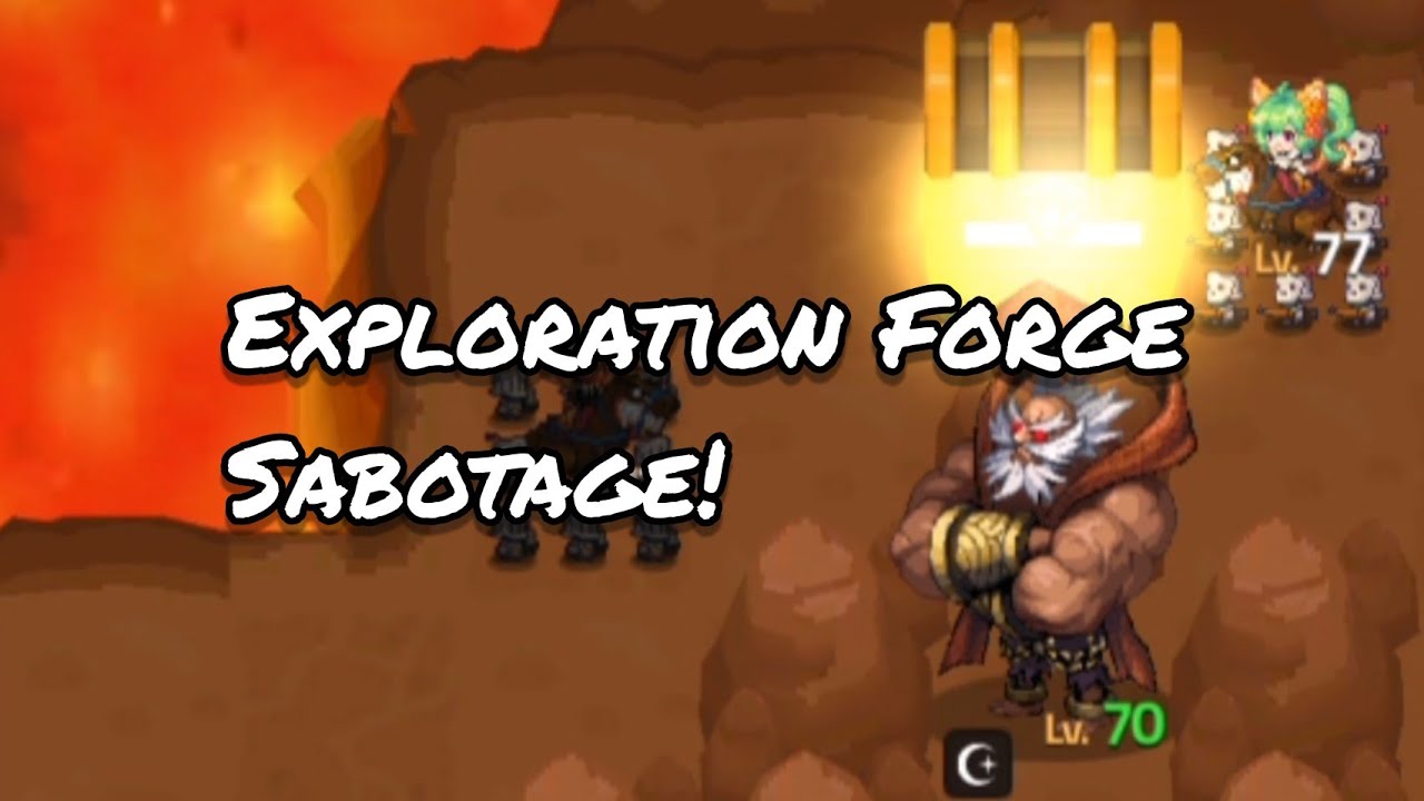 Guardian Tales: Exploration Forge | Sabotage | THE CRUCIAL FIRST FIVE TURNS