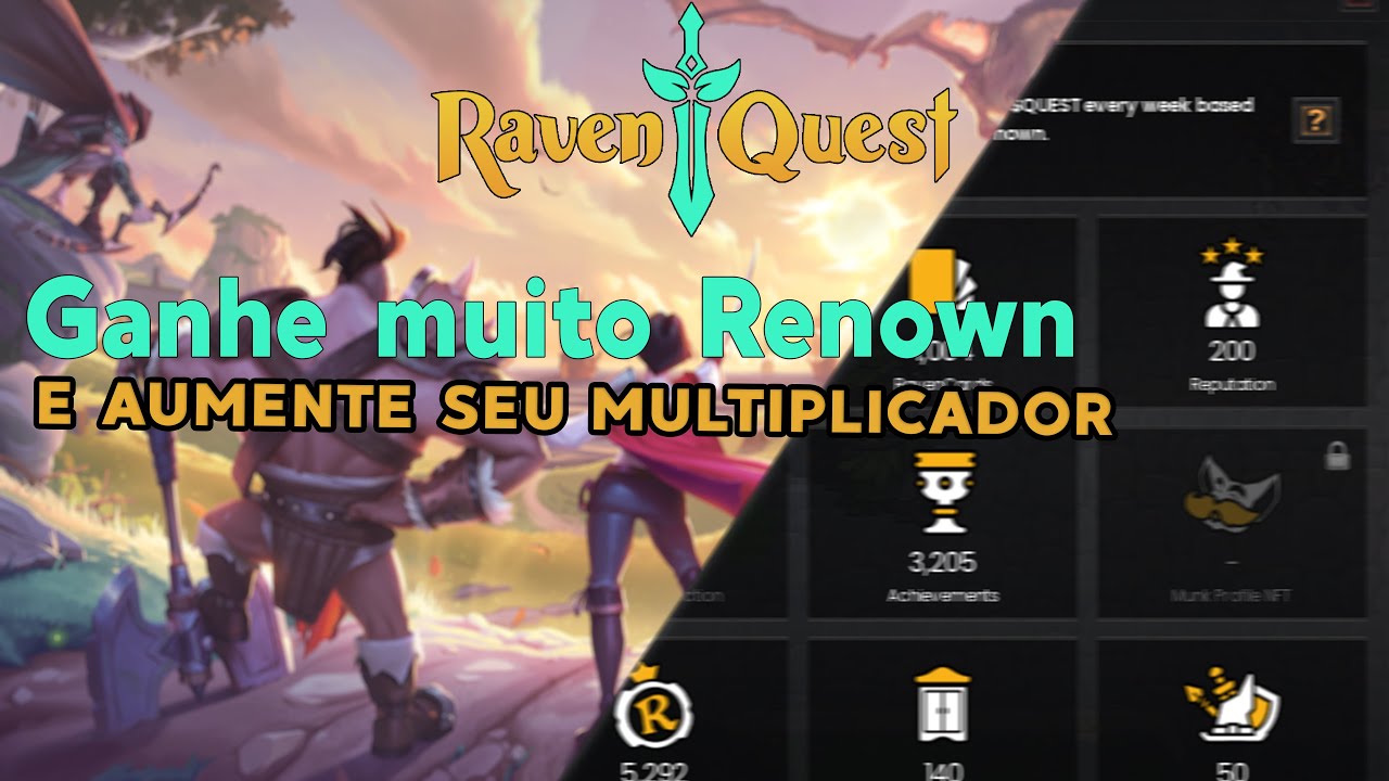 Ravenquest: Como Turbinar Seu Renown e Ganhar Mais $Quests! GANHE UM ITEM EXCLUSIVO DE HOUSE!!