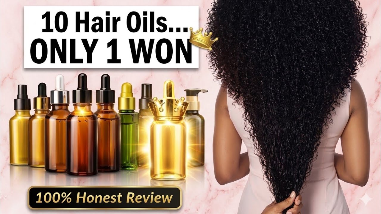 Ranking viral hair growth oils, coconut, rosemary, batana oil, what really works 💭?. CH€CH€.