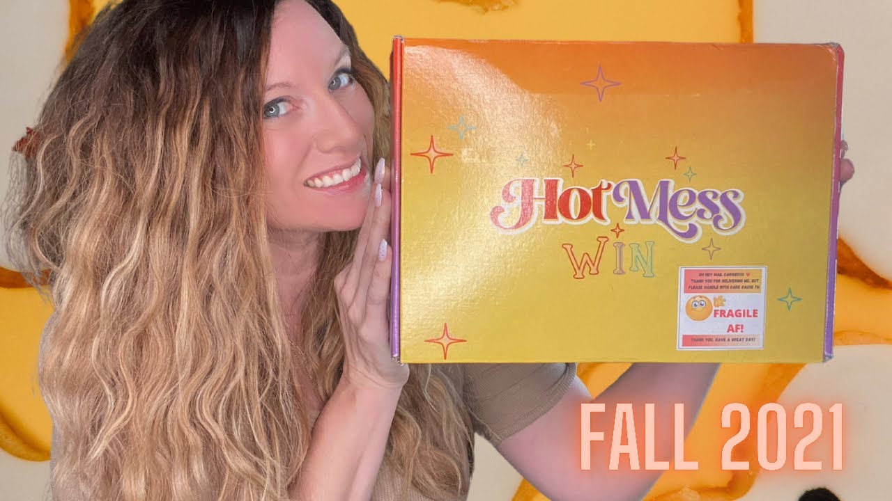 Hot Mess Win Fall Unboxing:  Salty But Sweet Theme