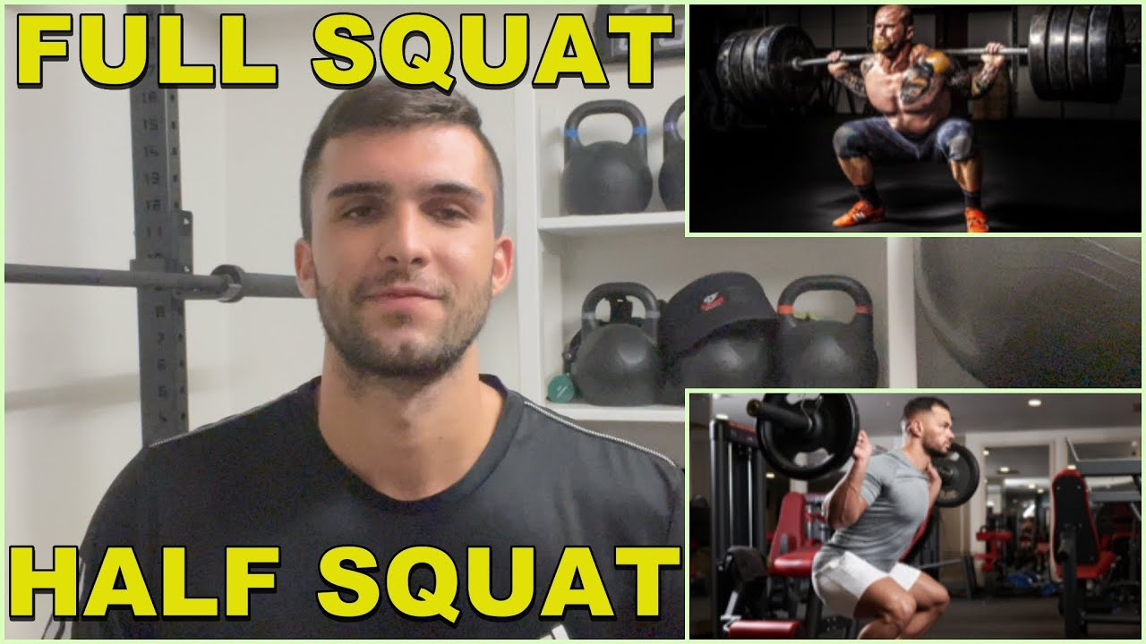 DIFFERENZA TRA IL MEZZO SQUAT E FULL SQUAT NEI CALCIATORI