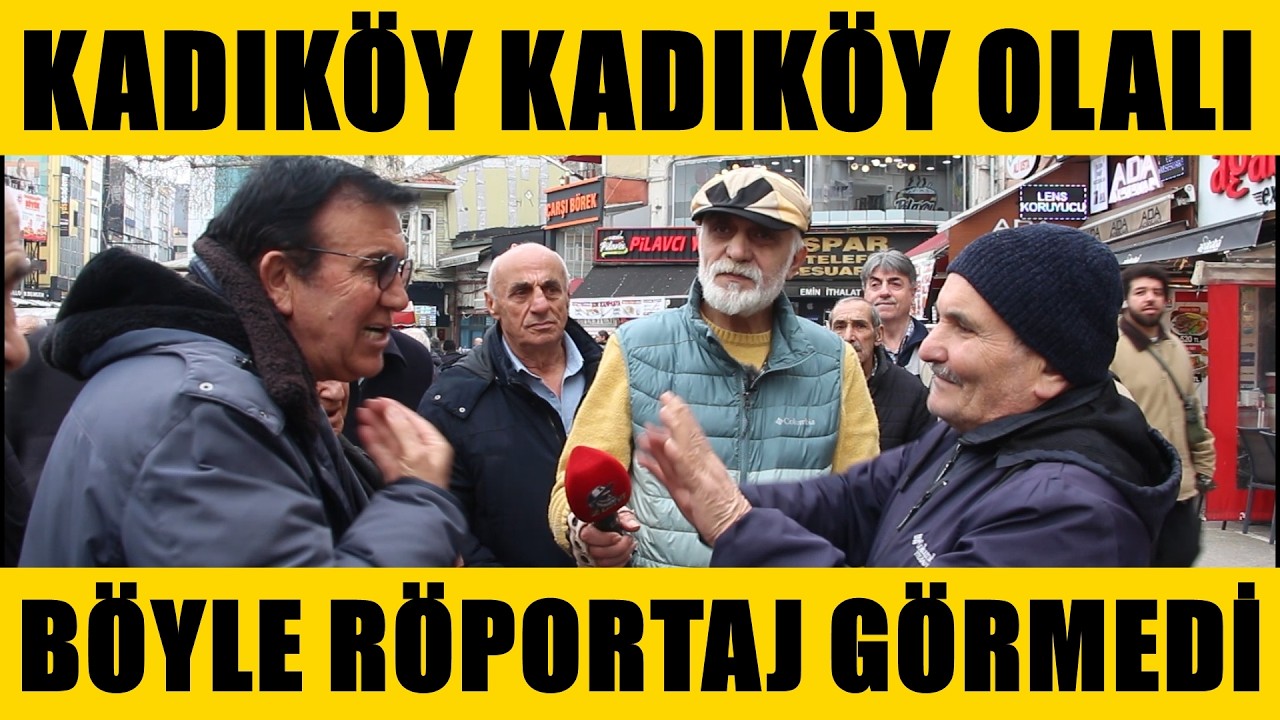 BAŞTAN SONA SOLUK SOLUĞA İZLEYECEĞİNİZ BİR KADIKÖY RÖPORTAJI #zdayı #sokakröportajları #gündem