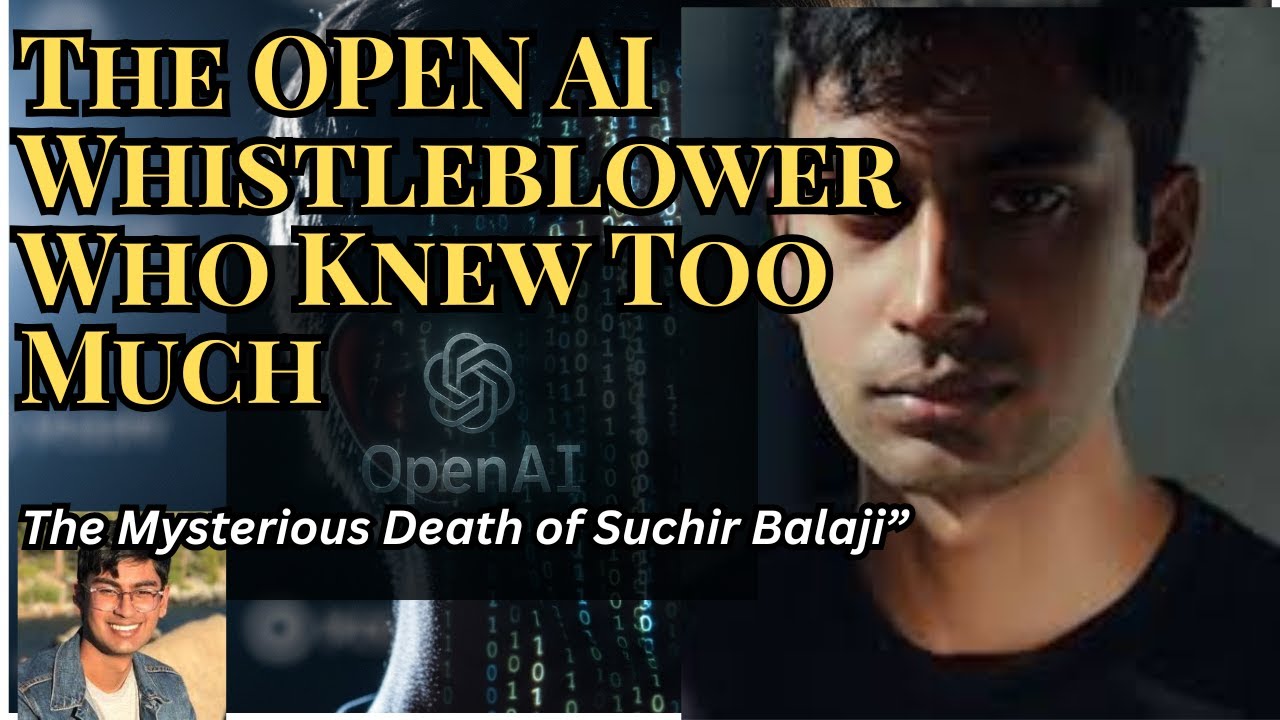 The AI Whistleblower Who Vanished: The Mysterious Death of Suchir Balaji. Ep 1