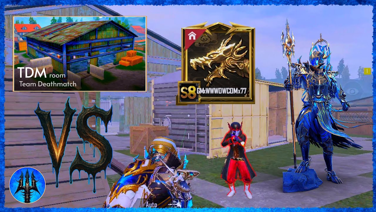 JMT vs 5144940831 • 4K TDM Room • Red Magic 10s Pro Test • Pubg Mobile • Poseidon X Suit • JMT✓