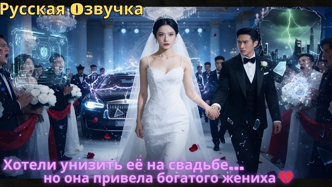 Хотели унизить её на свадьбе… но она привела богатого жениха 💔