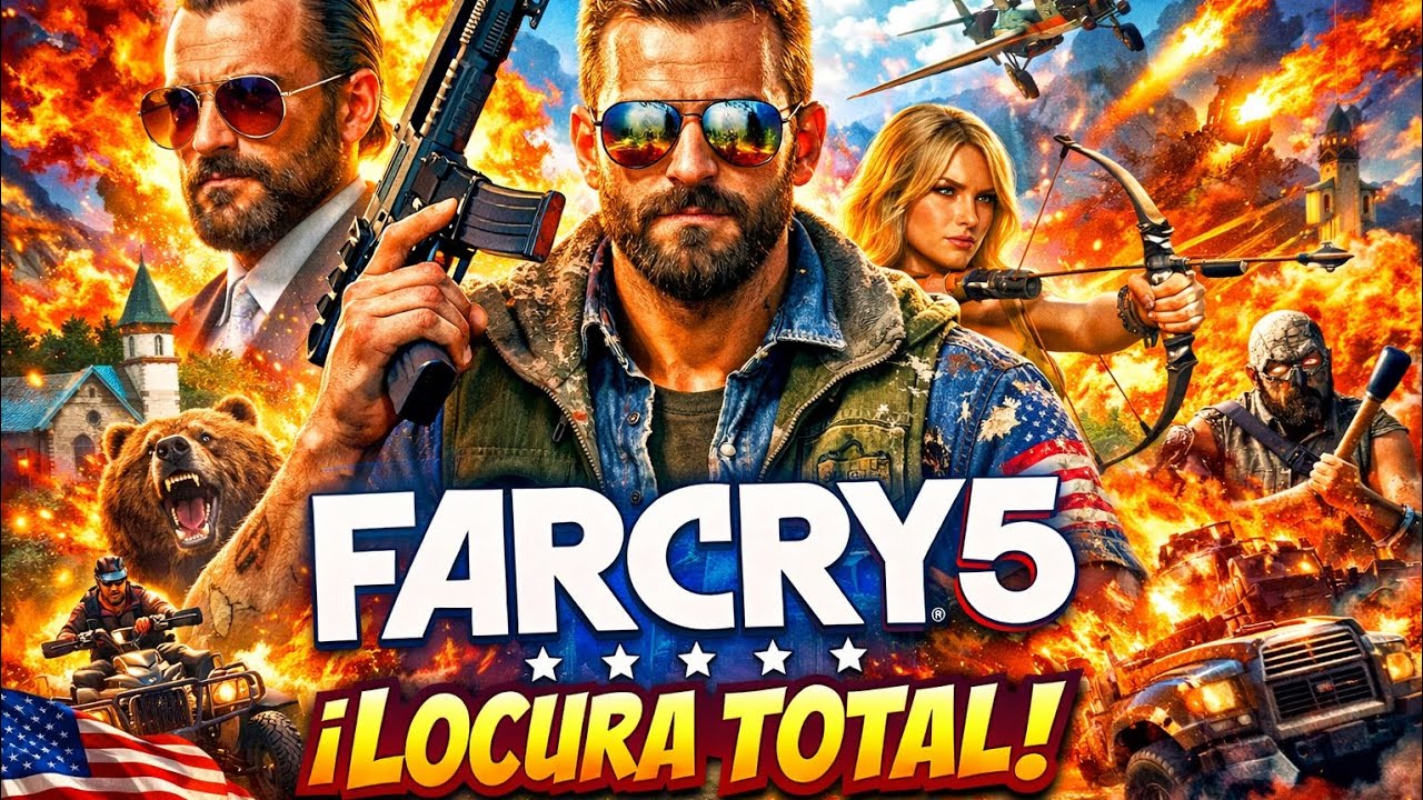 FARCRY 5 CAZANDO EN EL KAOS🔥 
