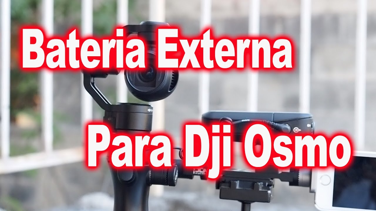 Dji Osmo Bateria Externa hack