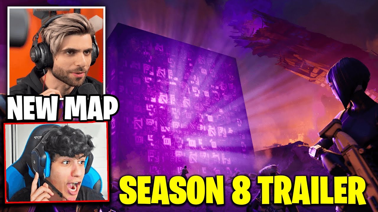 Streamers React Fortnite Chapter 2 Season 8 Story Trailer