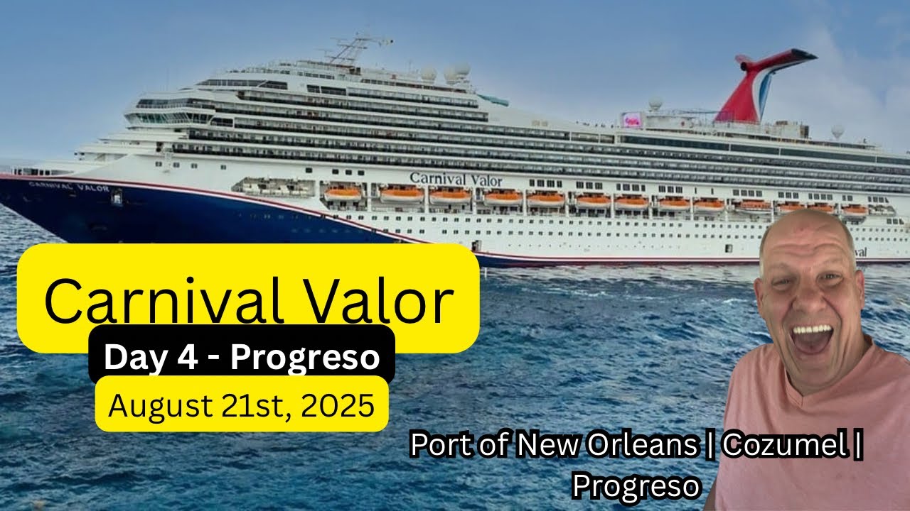 Carnival Valor | Day 4 | Walking the streets of Progreso #fun #progreso #walking #journey 