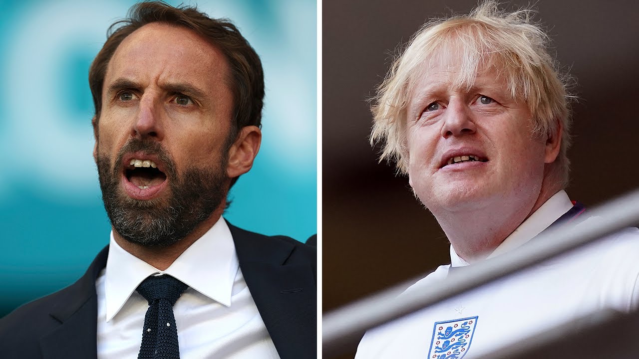 Euro 2020: Boris Johnson congratulates England after 'total nail-biter' and praises Gareth Southgate